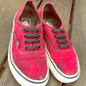 Tie Dye Vans
